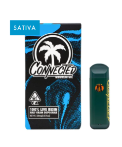 Connected Carts - Electric Blue Live Resin All-in-One (500mg)